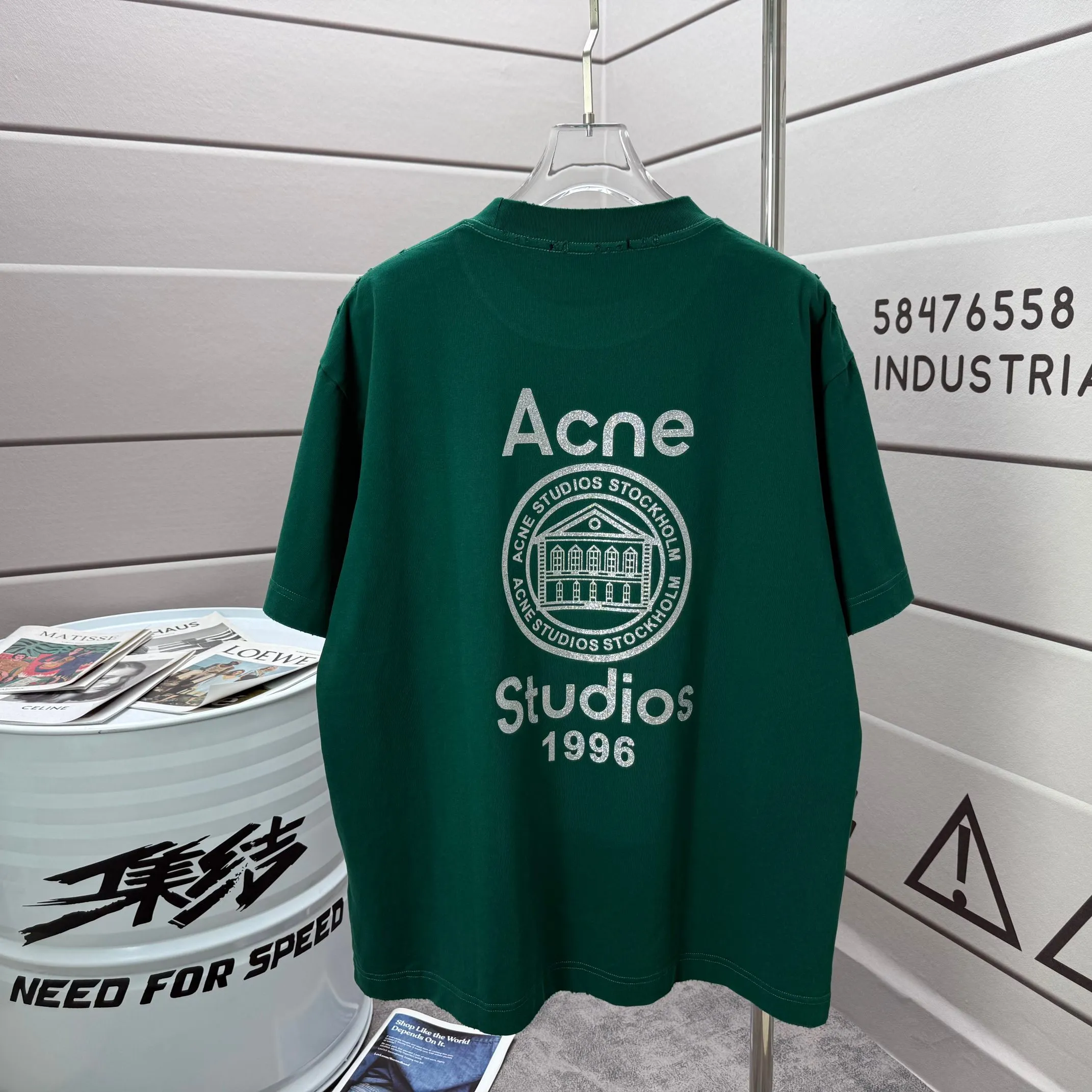 # 95 Acne studios * 2026 New Arrival tee Same Style : Size :S M L XL XXL Size： S （90-130 ） M （120-150 ） L （140-165 ） XL （160-180 ） XXL （180 ）
